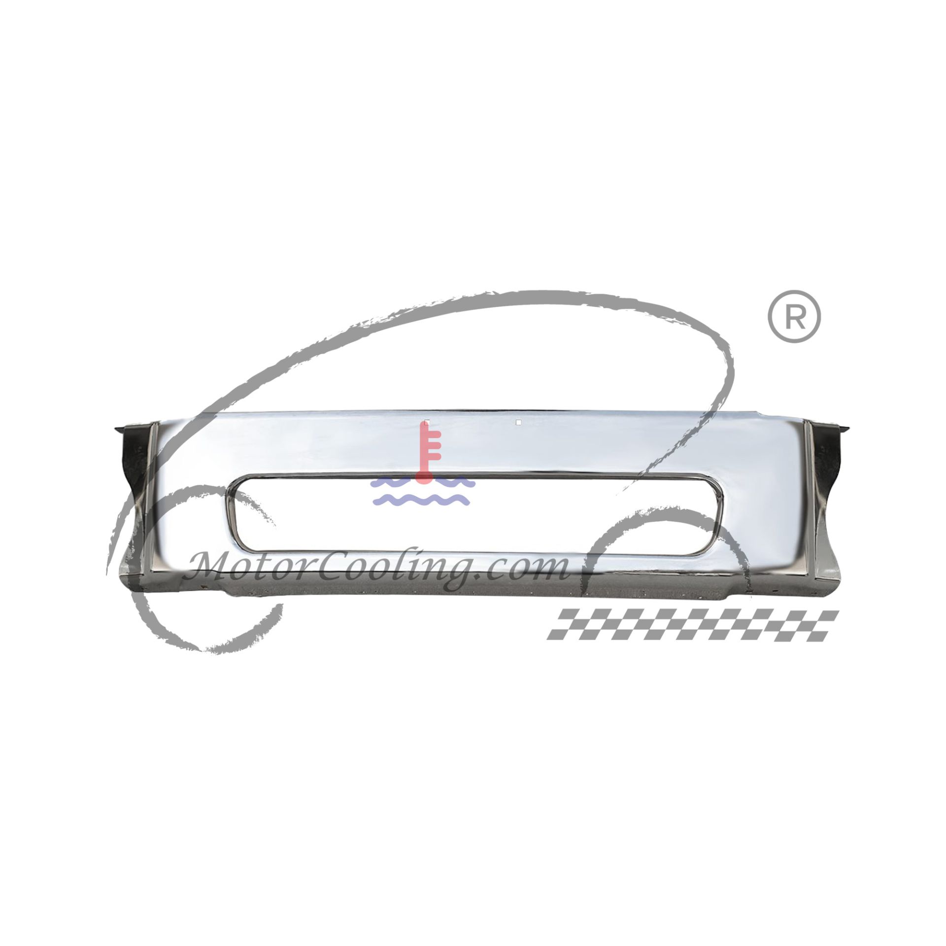 BPFRM2001 08- FR M2 CENTER BUMPER (CHROME)